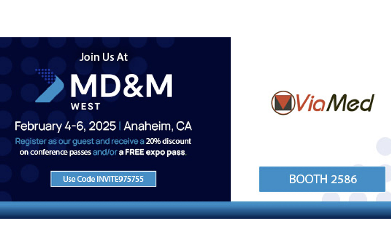 MD&M West 2025 February 46, 2025 Anaheim Convention Center